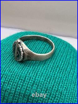 WW2. German silver ring. WWII