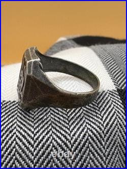 WW2. German silver ring. WWII