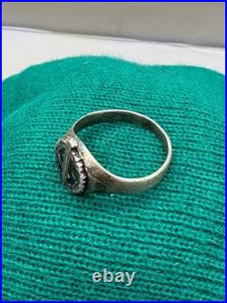 WW2. German silver ring. WWII