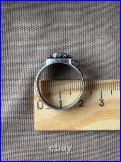 WW2. German silver ring. WWII