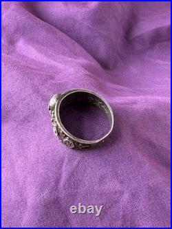 WW2. German silver ring. WWII