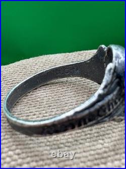 WW2. German silver ring. WWII