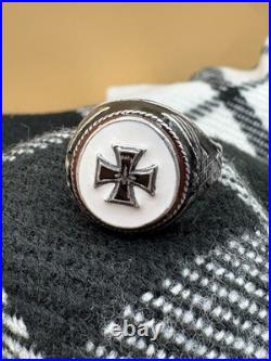WW2. German silver ring. WWII