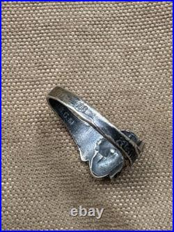WW2. German silver ring. WWII