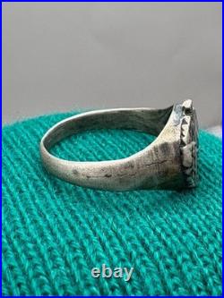 WW2. German silver ring. WWII