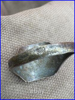 WW2. German silver ring. WWII