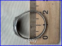 WW2. German silver ring. WWII