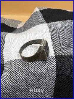 WW2. German silver ring. WWII