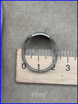 WW2. German silver ring. WWII