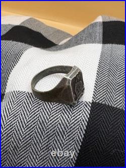 WW2. German silver ring. WWII