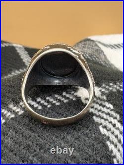 WW2. German silver ring. WWII