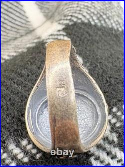 WW2. German silver ring. WWII