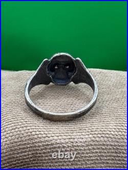 WW2. German silver ring. WWII