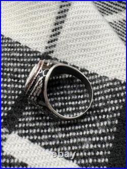 WW2. German silver ring. WWII