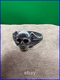 WW2. German silver ring. WWII
