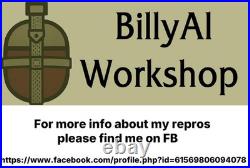 WW2 German wehrmachtHRE 43 DAK coconut canteen with repro straps WWII