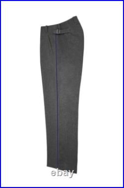 WW2 Heer Officer Chaplains Stone Grey Wool Straight Trousers With Pipe WW2 Heer Officer Chaplains Stone Grey Wool Straight Trousers With Pipe