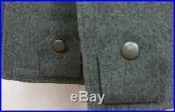 WW2 Italy Italian M37 M40 Grey Green Wool Great Coat Cappotto