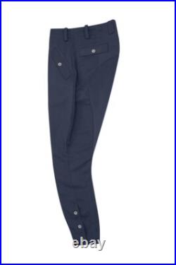 WW2 Luftwaffe M44 Blue Grey Gabardine Mounted Troops Riding Breeches II