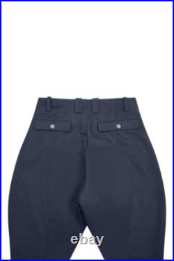 WW2 Luftwaffe M44 Blue Grey Gabardine Mounted Troops Riding Breeches II