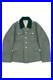 WW2 M35 Elite 1 Div. FieldGrey Wool Feldbluse 5 Buttons Deep Green Collar