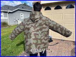WW2 Mil-Tec German Splinter Pattern Reversible Heavy Winter Parka Large NEW