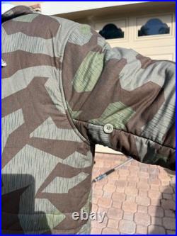 WW2 Mil-Tec German Splinter Pattern Reversible Heavy Winter Parka Large NEW