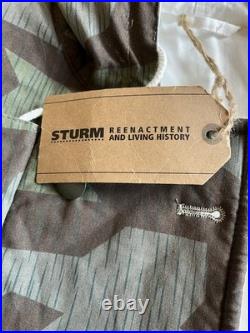 WW2 Mil-Tec German Splinter Pattern Reversible Heavy Winter Parka Large NEW