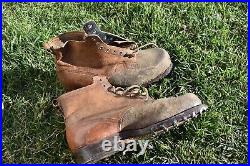 WW2 Military boots with straps