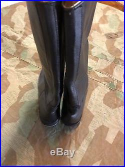 WW2 OFFICER German Boots size 10 us