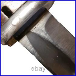 WW2/Post War Repurpose German Mauser Kar 98K Bayonet With Reproduction Frog