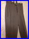 WW2 REPRO German M1937 Steingrau Wool Straight Leg Trousers NOS 35 W