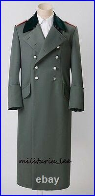 WW2 Repro German Field Gray Gabardine Overcoat All Sizes