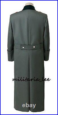 WW2 Repro German Field Gray Gabardine Overcoat All Sizes