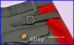 WW2 Repro German General Field Gray Gabardine Breeches All Sizes