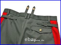 WW2 Repro German General Field Gray Gabardine Breeches All Sizes