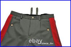 WW2 Repro German General Field Gray Gabardine Breeches All Sizes