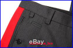 WW2 Repro German General Stone Gray Gabardine Trousers All Sizes