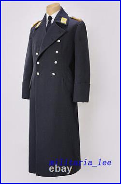 WW2 Repro German Luftwaffe Officer Blue Gray Gabardine Overcoat All Sizes