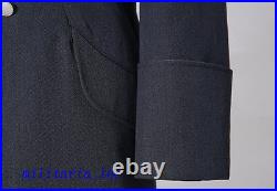 WW2 Repro German Luftwaffe Officer Blue Gray Gabardine Overcoat All Sizes