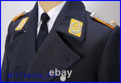 WW2 Repro German Luftwaffe Officer Blue Gray Gabardine Overcoat All Sizes