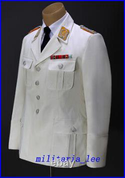 WW2 Repro German Luftwaffe Officer White Cotton Tunic All Sizes