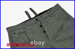 WW2 Repro German Officer Field Gray Wool Combat Breeches All Sizes