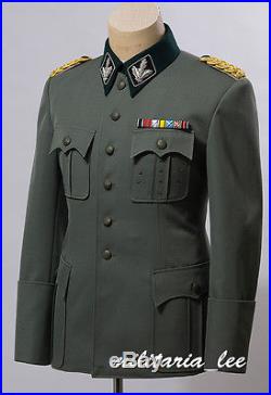 WW2 Repro German Officer M41 Tricot/Gabardine Tunic All Sizes