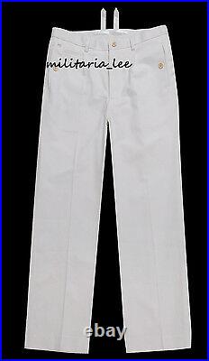 WW2 Repro German White Cotton Trousers All Sizes