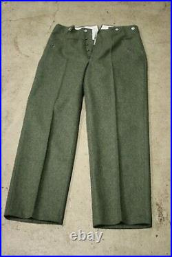 WW2 Reproduction German Wool M40 Trousers Wehrmacht Waffen SS Eastern Front 38