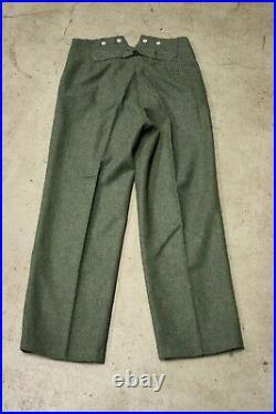 WW2 Reproduction German Wool M40 Trousers Wehrmacht Waffen SS Eastern Front 38