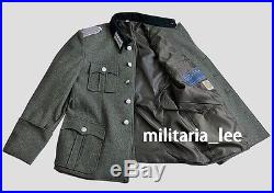 WW2 Rerpo German Officer M36 Wool Combat Tunic All Sizes