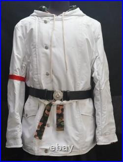 WW2 Reversible Dot44 camo Parka + Leather Belt Repro XL WW2 Reversible Dot44 camo Parka + Leather Belt Repro XL