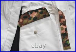 WW2 Reversible Dot44 camo Parka + Leather Belt Repro XL